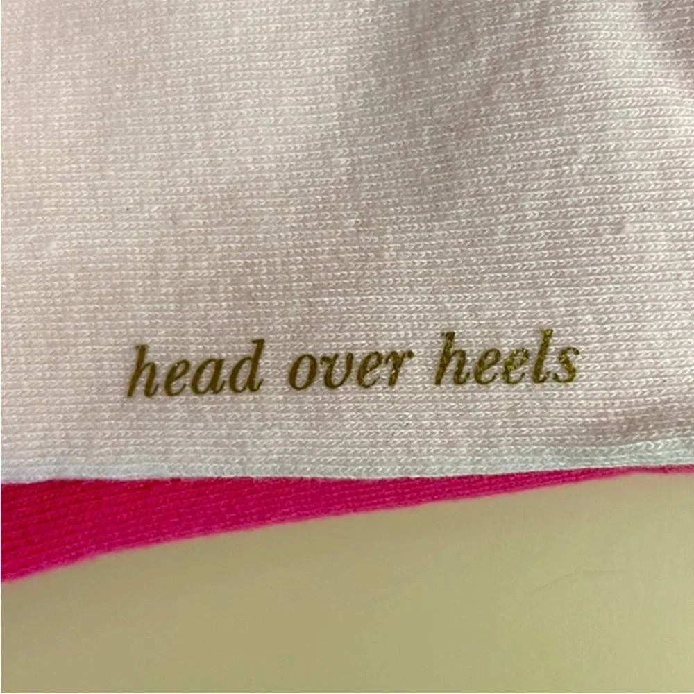 Kate Spade New York 3-Pack Hearts Crew Socks NWT Gift Set Luxury Pink Girly C1